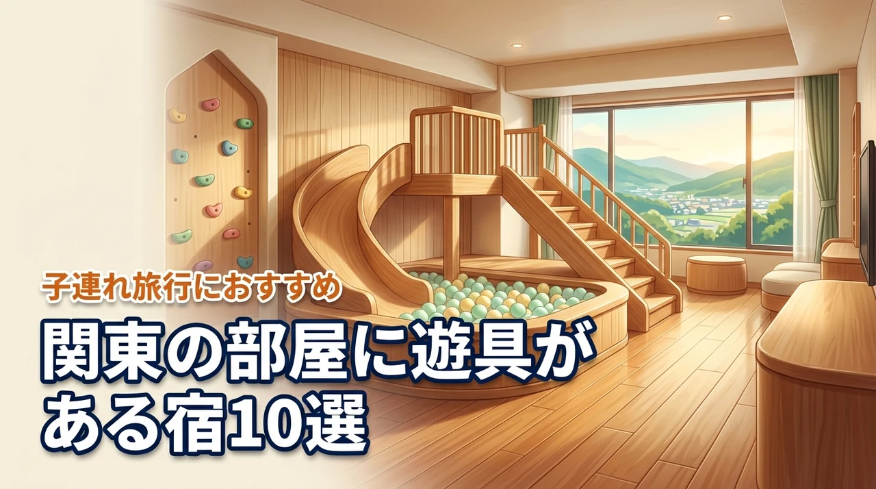 関東で部屋に遊具があるホテル10選！【子連れ旅行】におすすめの宿を厳選