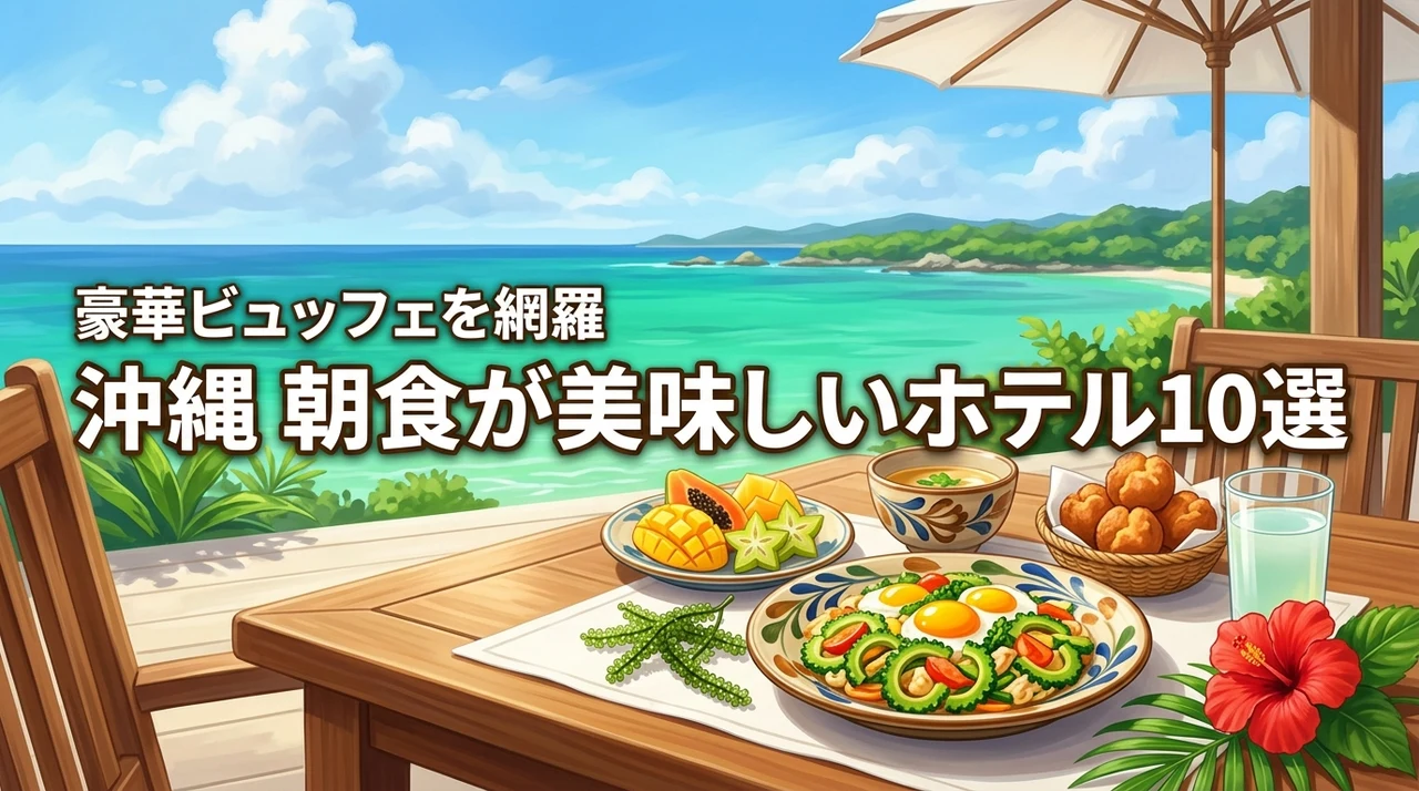 【保存版】沖縄で朝食が美味しいホテル10選！豪華なビュッフェ情報を網羅