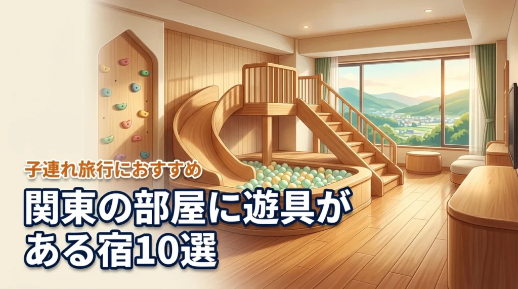 関東で部屋に遊具があるホテル10選！【子連れ旅行】におすすめの宿を厳選